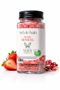 Sel de bain à la fraise