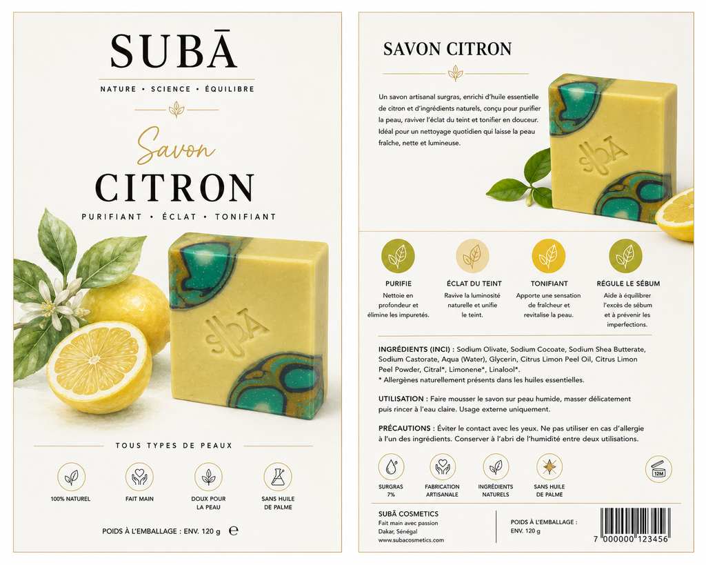 Anti-tâches au citron