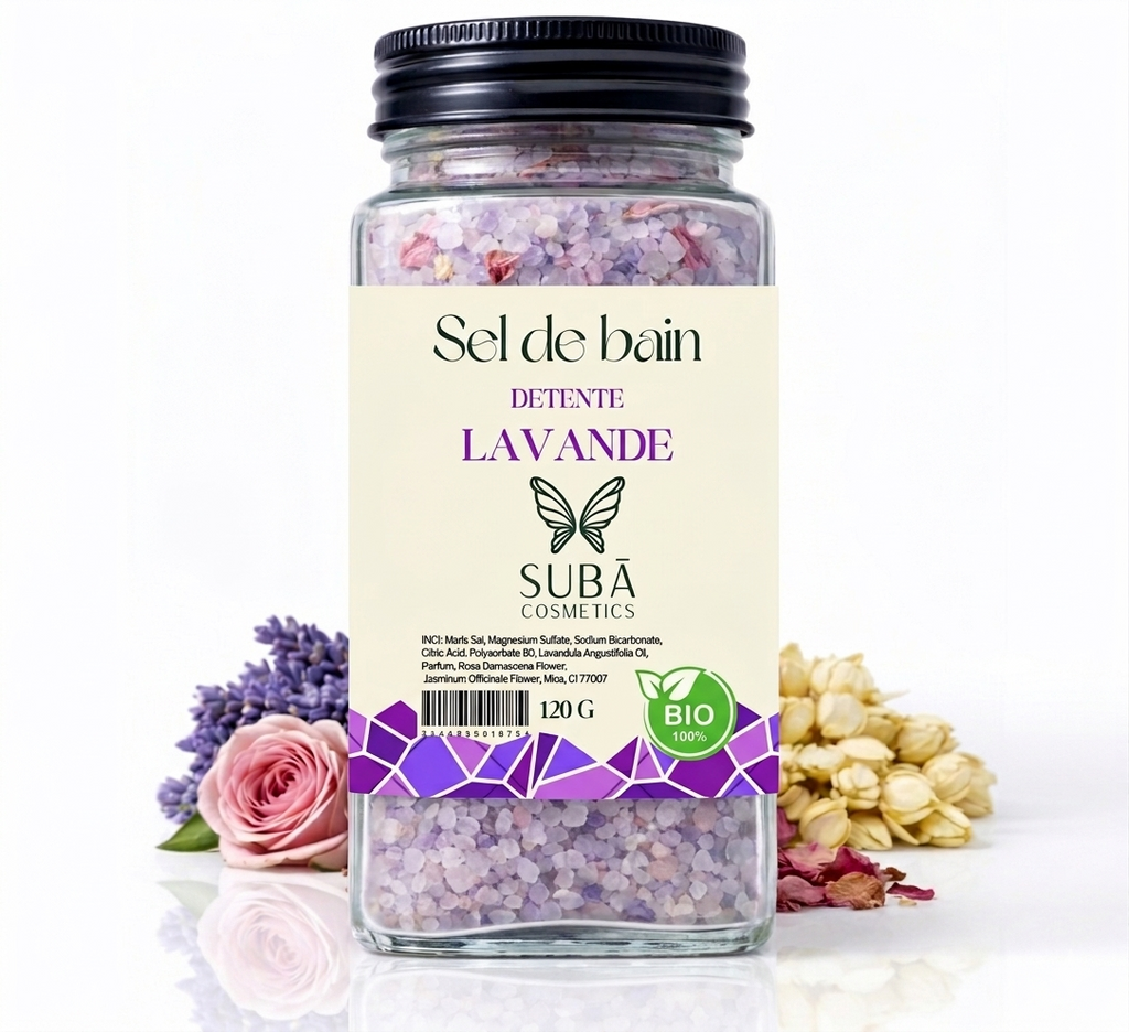 Sels de bain Lavande
