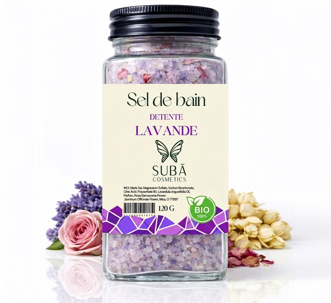 Sels de bain Lavande