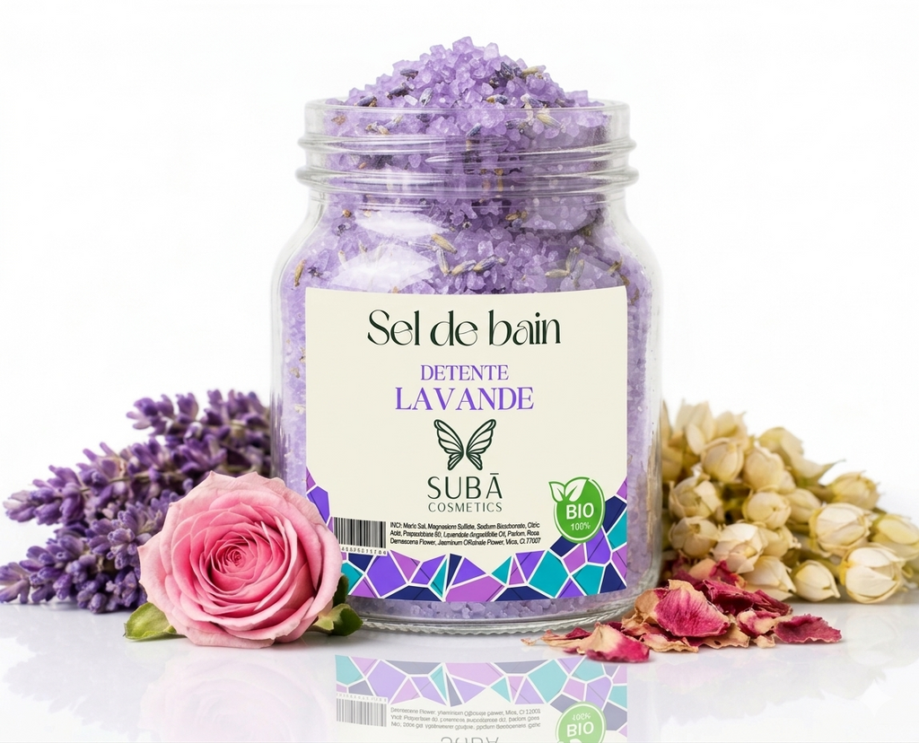 Sels de bain Lavande