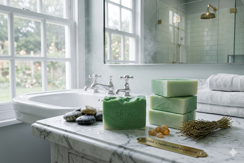 Savon purifiant à la menthe poivrée