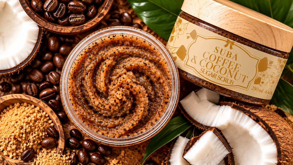 Gommage au café et coco