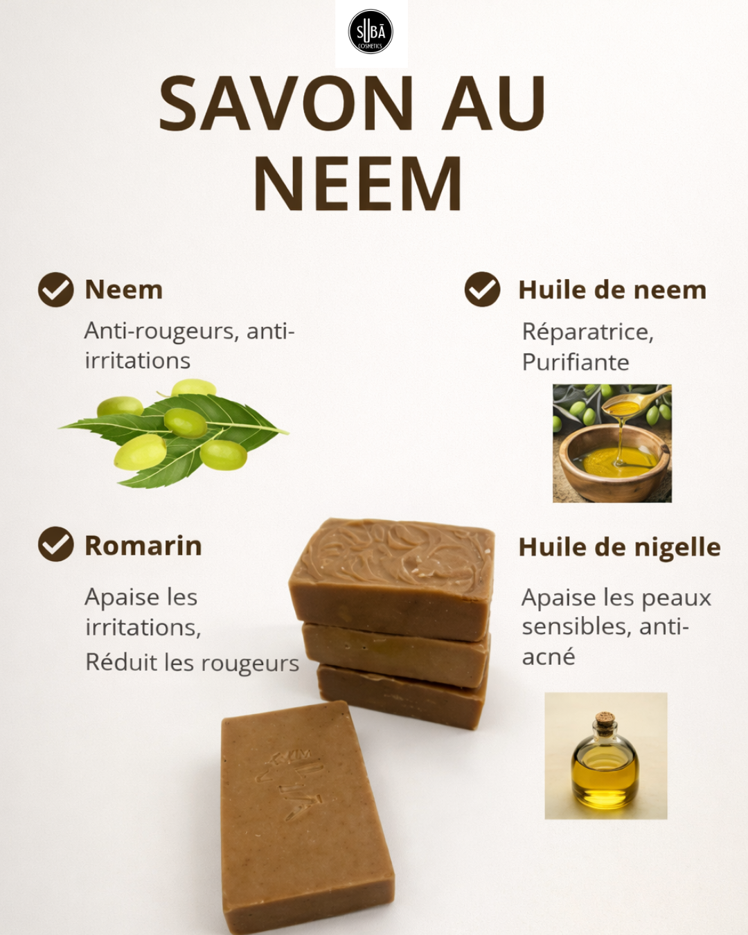 Savon au neem