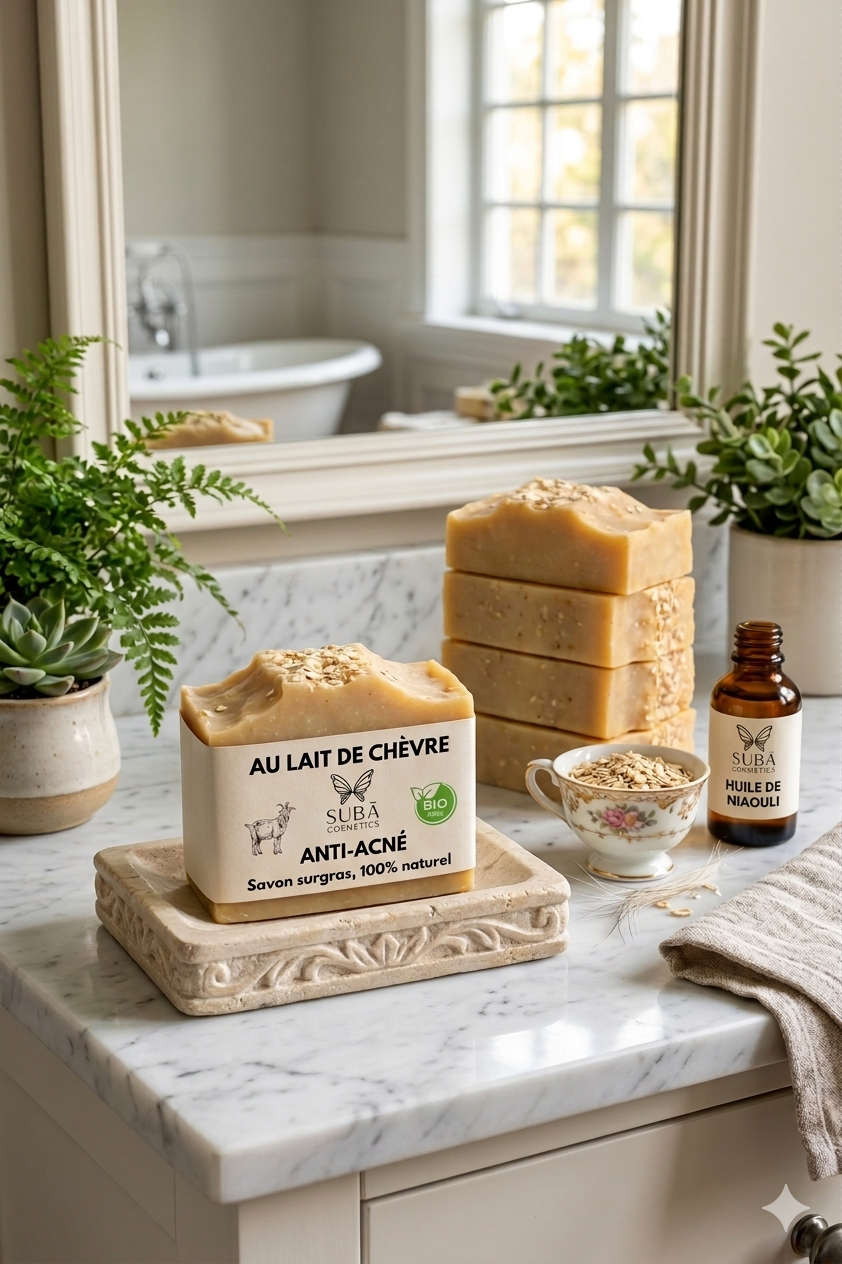 Savon au lait de chèvre