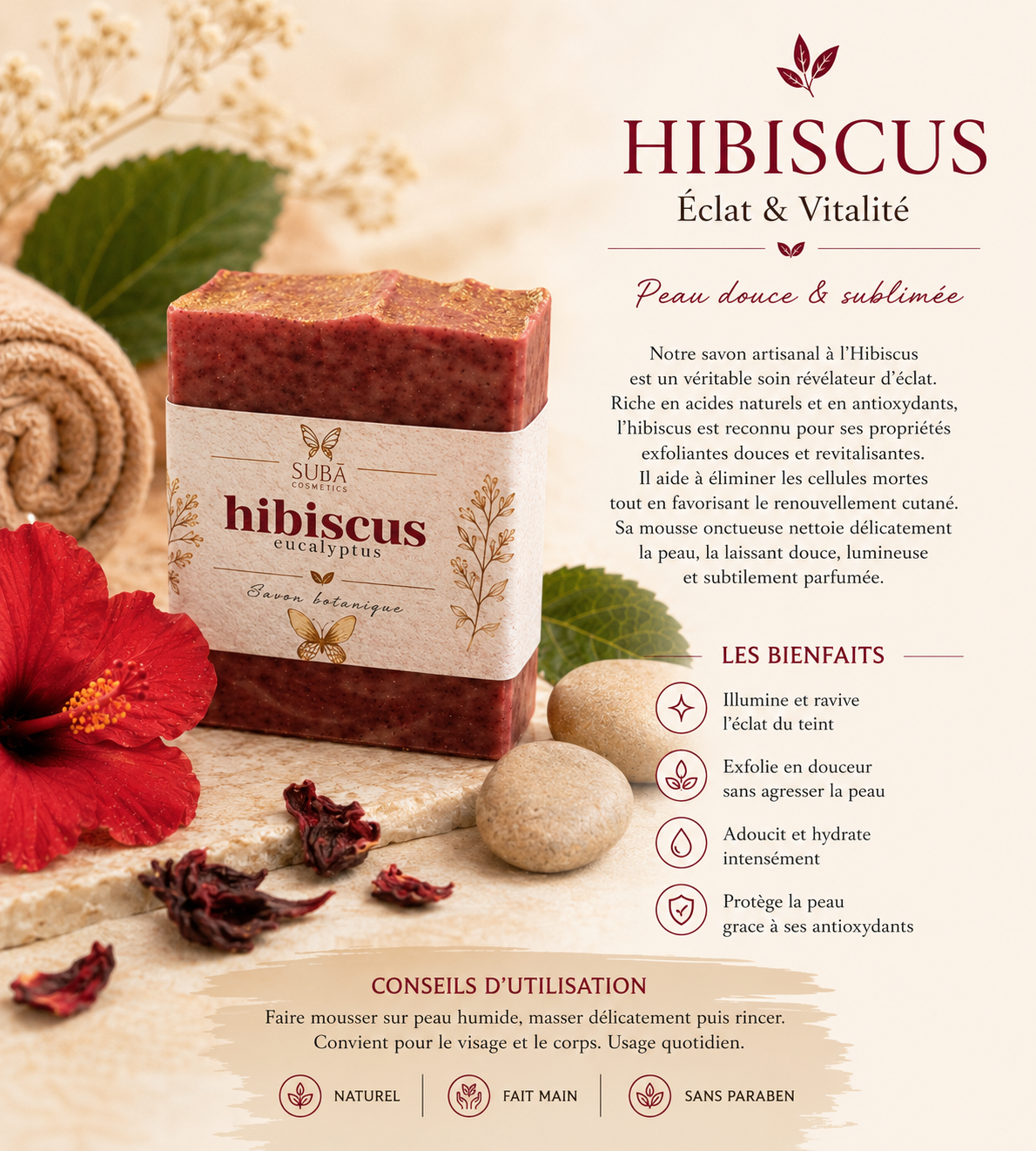 Savon Hibiscus