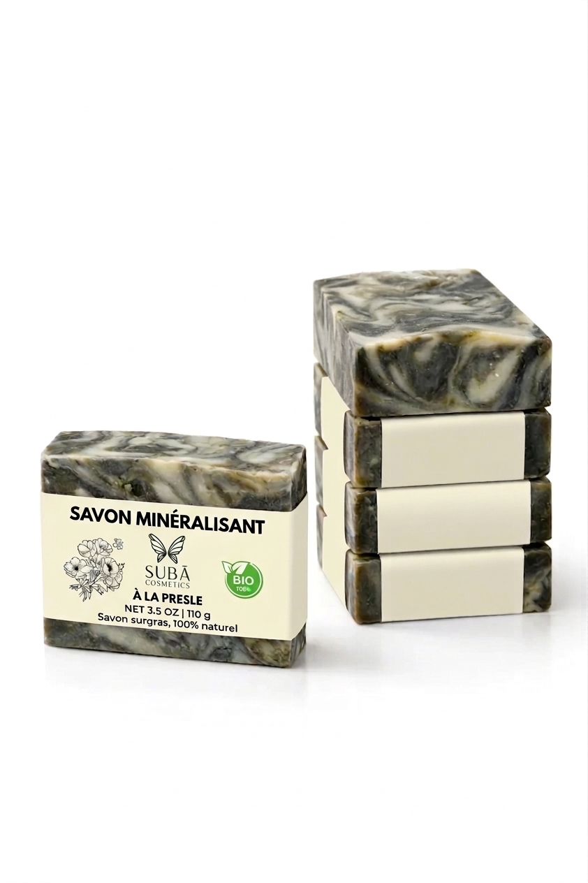 Savon minéralisant à la presle