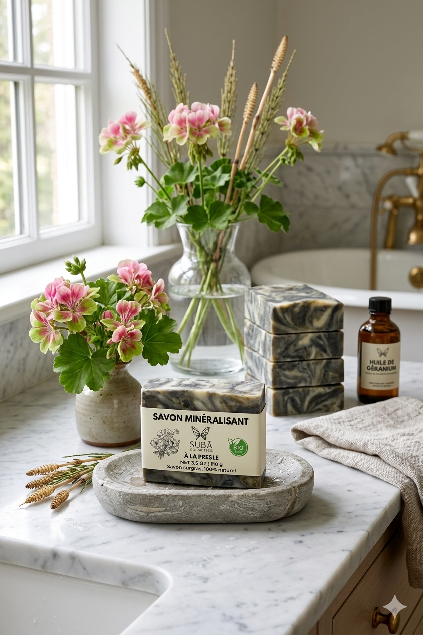 Savon minéralisant à la presle